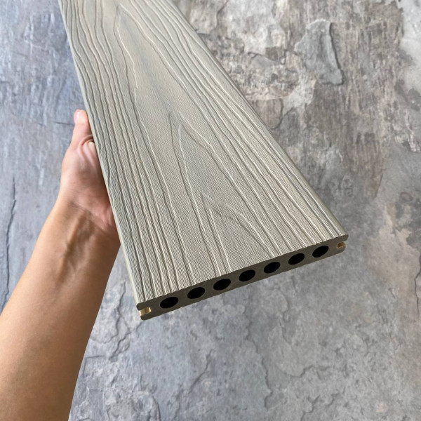 Террасная доска ДПК EasyDecking Ко-Экструзия 145х21 Дуб / Дрифтвуд