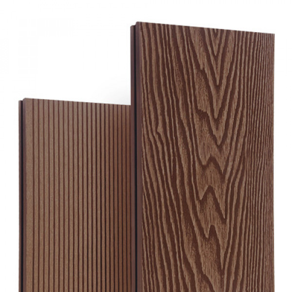 Террасная доска ДПК EasyDecking Массив 150х25 Коричневый