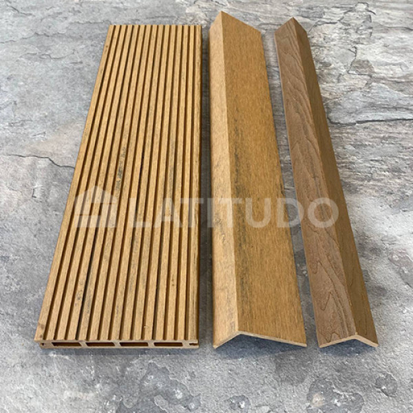 Террасная доска ДПК EasyDecking Вуд-Икс Микс 146х23 Тик Микс
